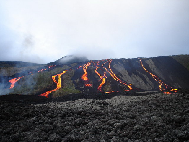 Tunnels de lave Réunion