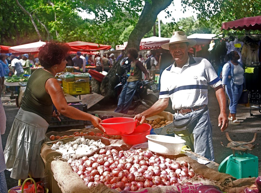Les marchés forains de La Réunion