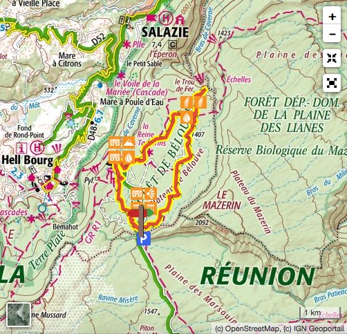 Trou de Fer par le Sentier de l’École Normale