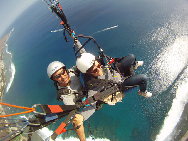 Vol en parapente